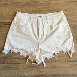 Good American White Shorts